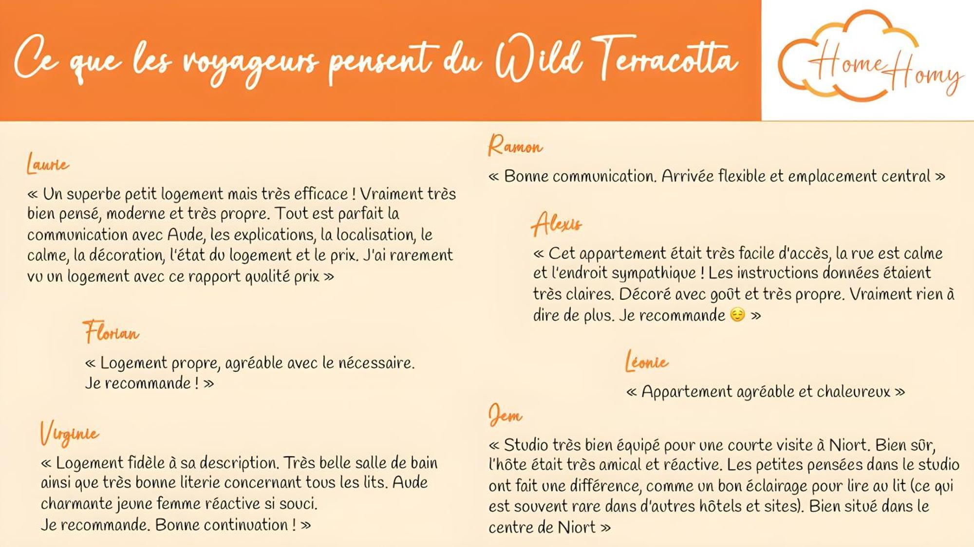 Le Wild Terracotta - Home Homy Niort Bagian luar foto
